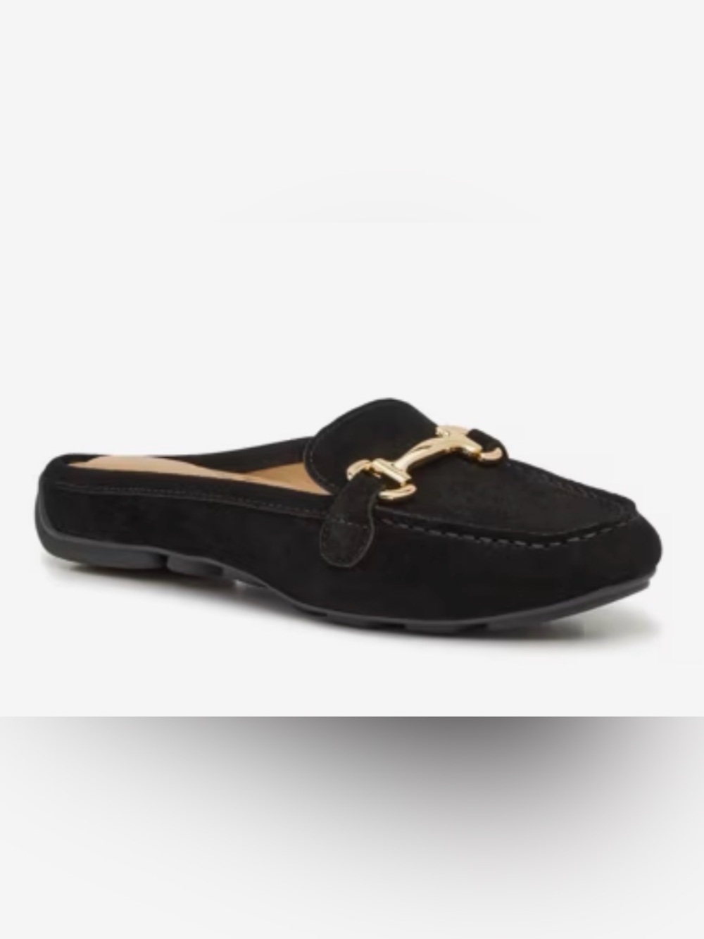 Hush Puppies Olleya Mule Black Suede 8